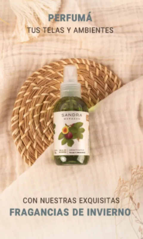 Aromatizador de telas y amb. 120ml Linea Hogar 2