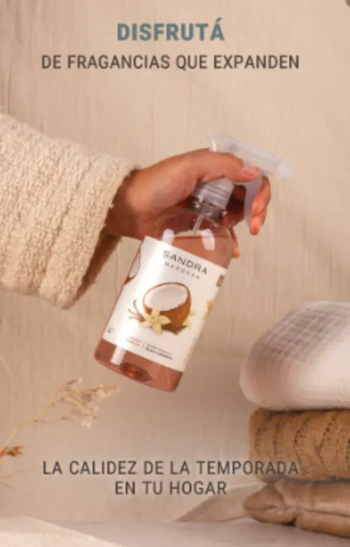 Aromatizador de telas y amb. 500ml Linea Hogar 2