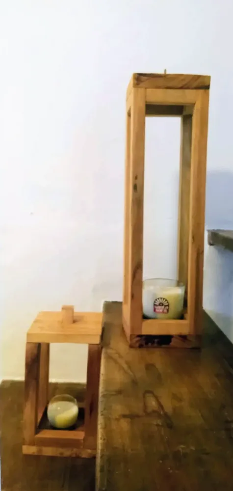 Fanales de madera tamaño chico 2