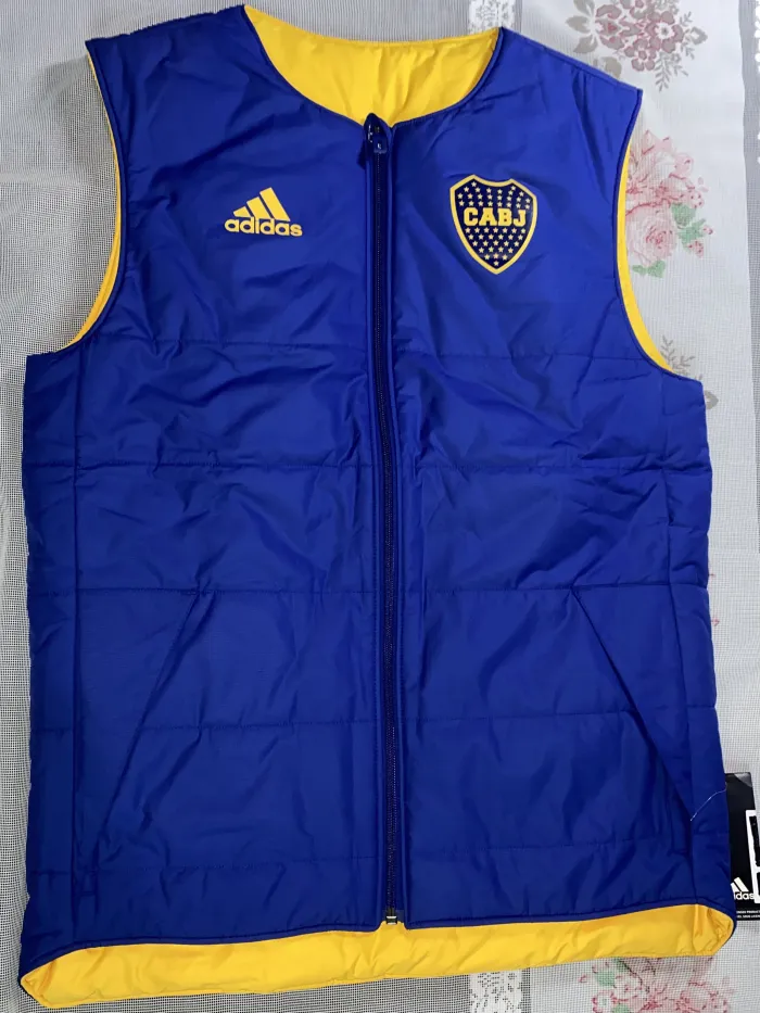 Chaleco Adidas  Reversibles Boca🔵🟡