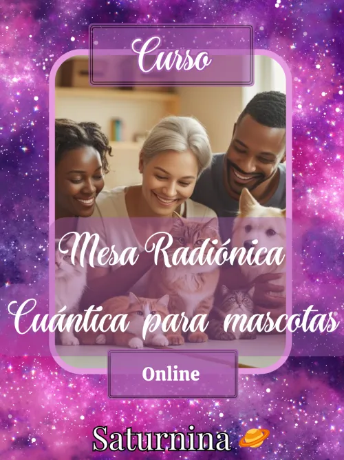 Mesa Radiónica Cuántica para Animales 