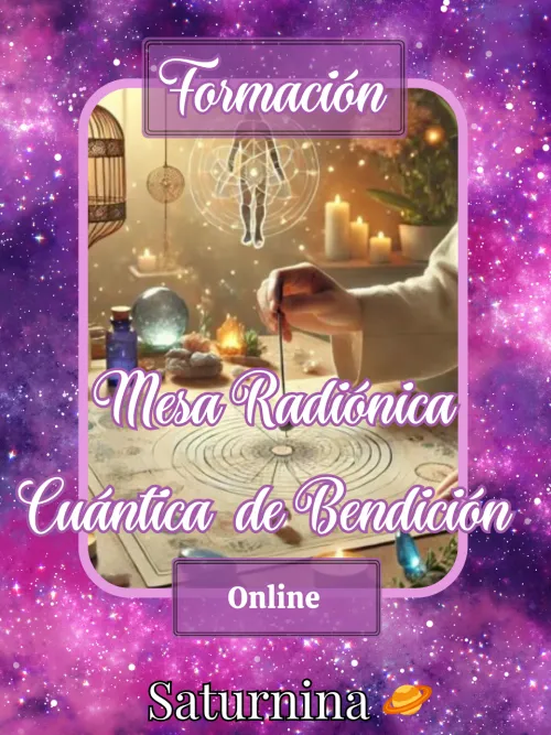 CURSO ONLINE DE MESA RADIÓNICA BENDICIÓN 2 
