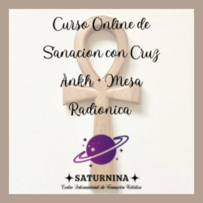 Curso Terapia con Cruz Ankh mas Mesa Radionica de 