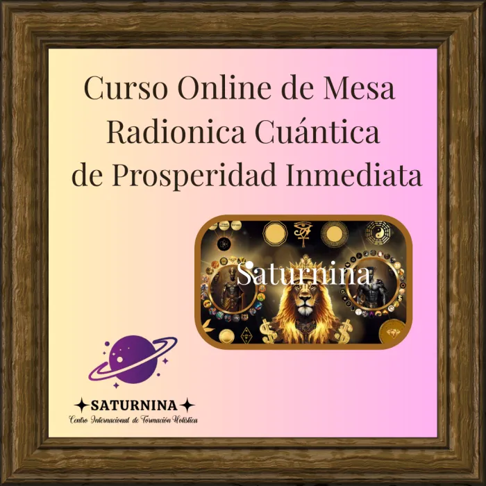 MESA RADIONICA CUANTICA PROSPERIDAD INMEDIATA