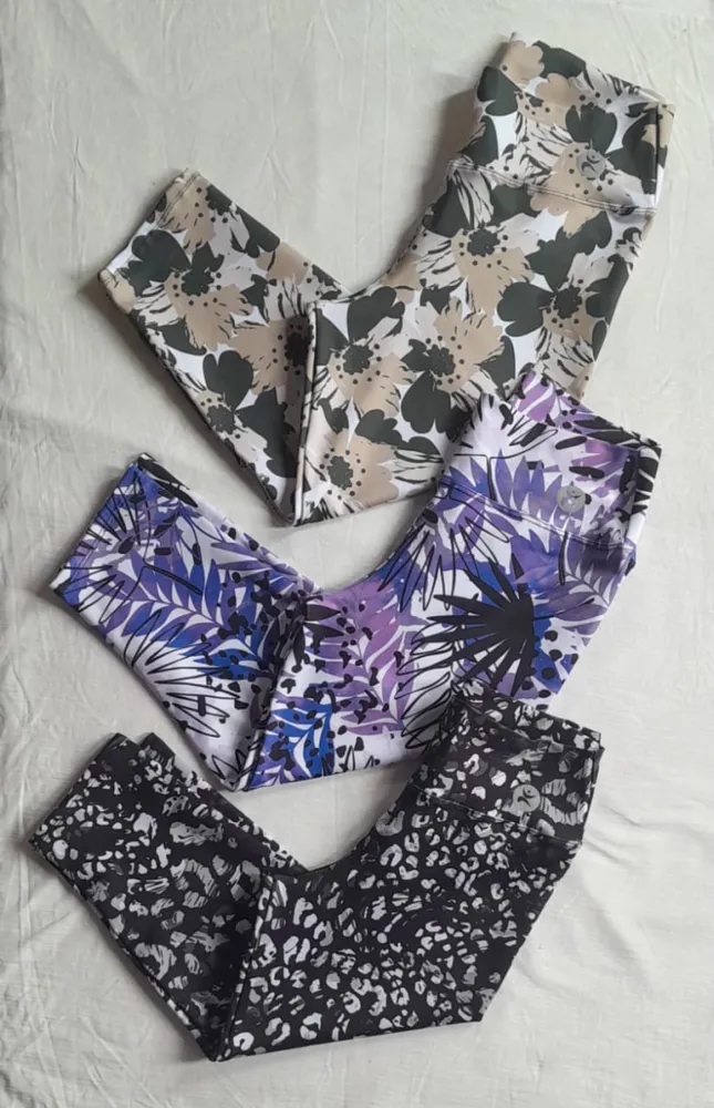 Calza 3/4 estampada 2