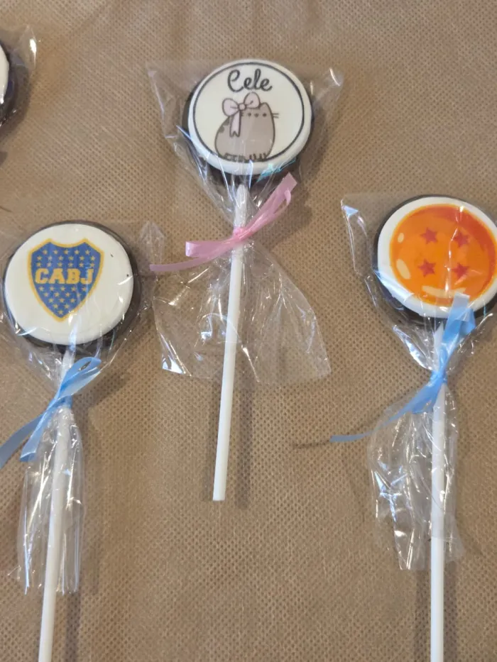 Paletas de Chocolate