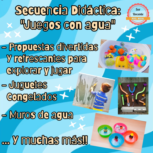 Secuencia didáctica "Juegos con agua"