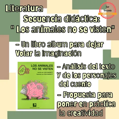 Secuencia "Los animales no se visten"