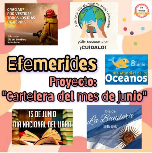 Proyecto: "Calendario del mes de junio'