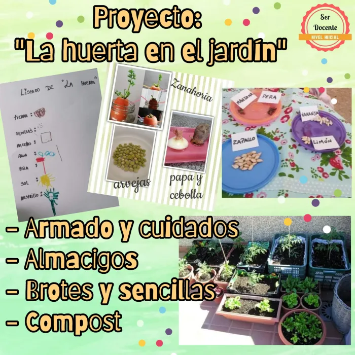 Proyecto: "La huerta en el jardín" 