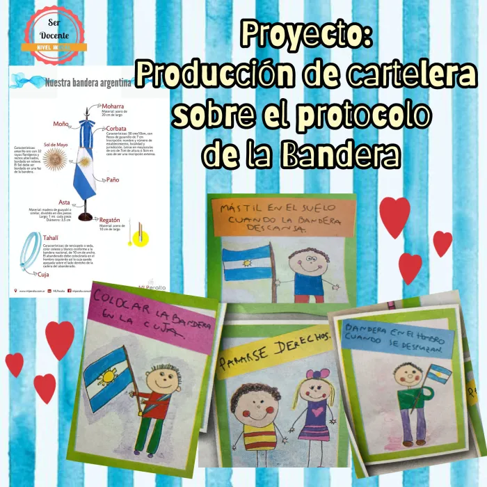 Proyecto: "cartelera del protocolo de la Bandera"
