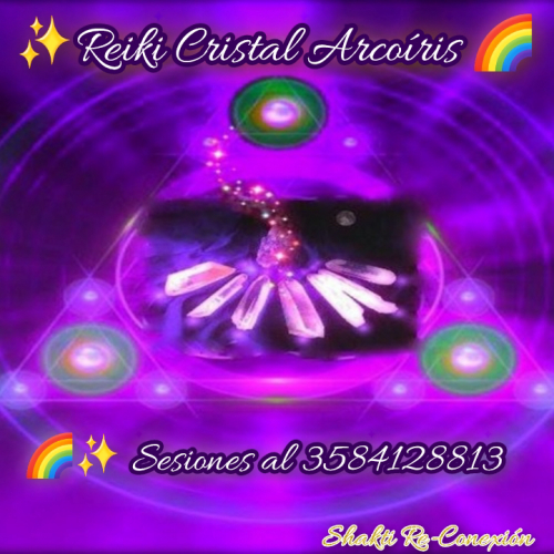 Armonización Reiki Cristal Arcoíris ✨️🌈