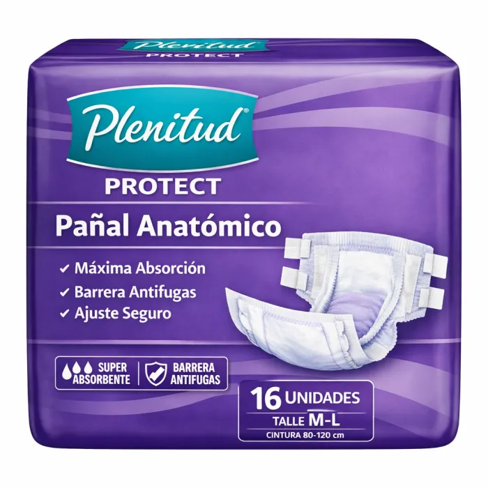 pañal PLENITUD  anatomico protect 