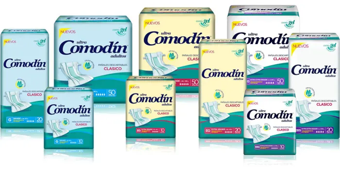 pañal COMODIN clasic x 50 unidades