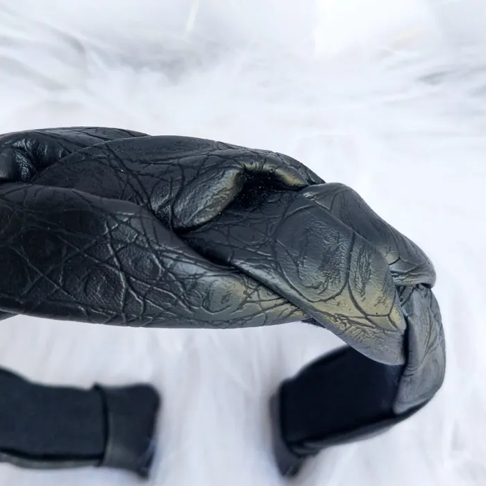 Vinchas trenzadas engomadas  2