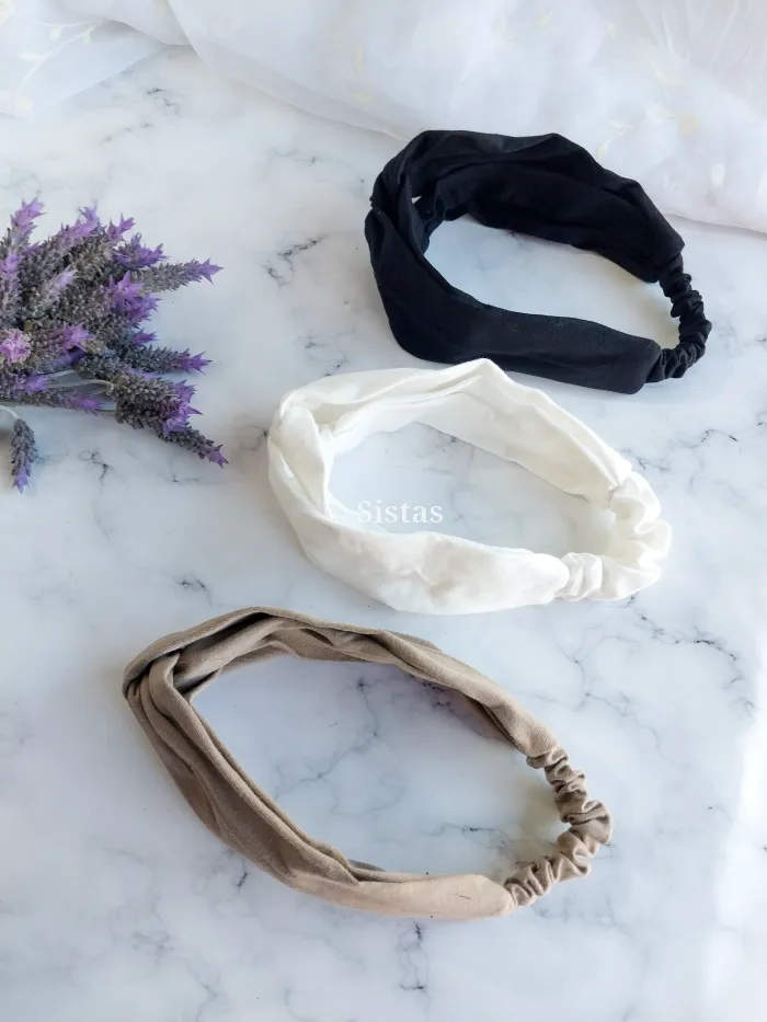 Vinchas turbante con elástico  2