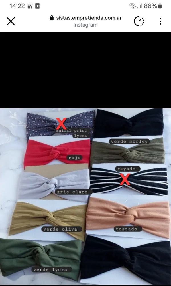 Vinchas turbante Bianca  2