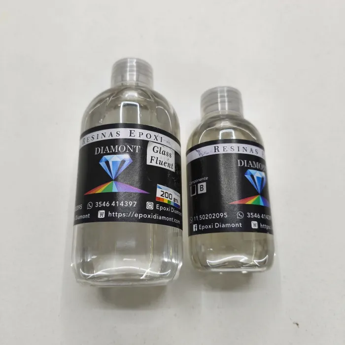Resina Epoxi Glass Fluent Diamont  2