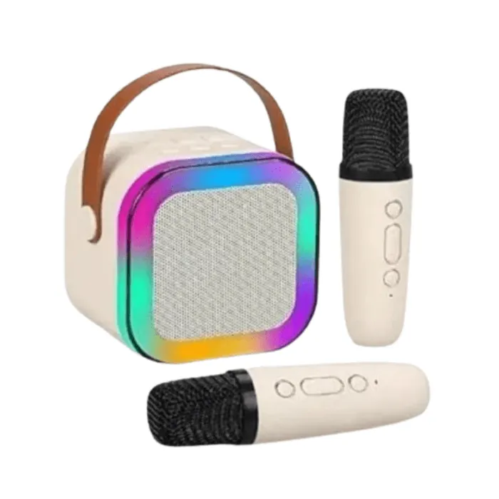PARLANTE BLUETOOTH 2 MICROFONOS K12