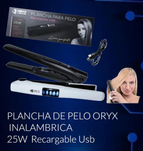 Plancha de Pelo Oryx Inalambrica