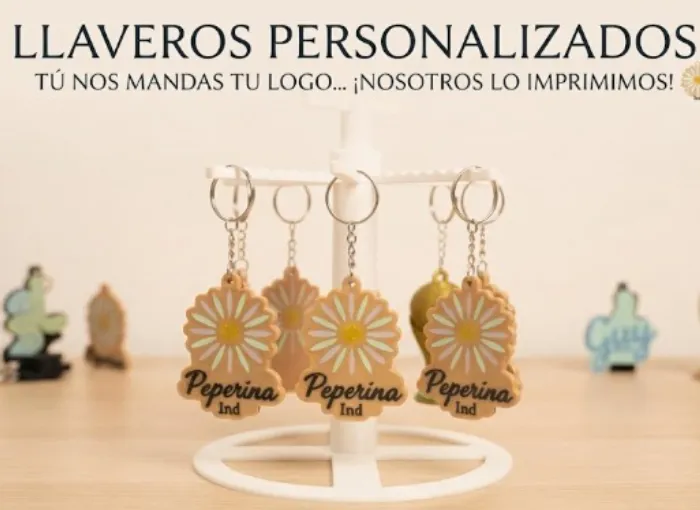 Llavero personalizado con tu logo! 2