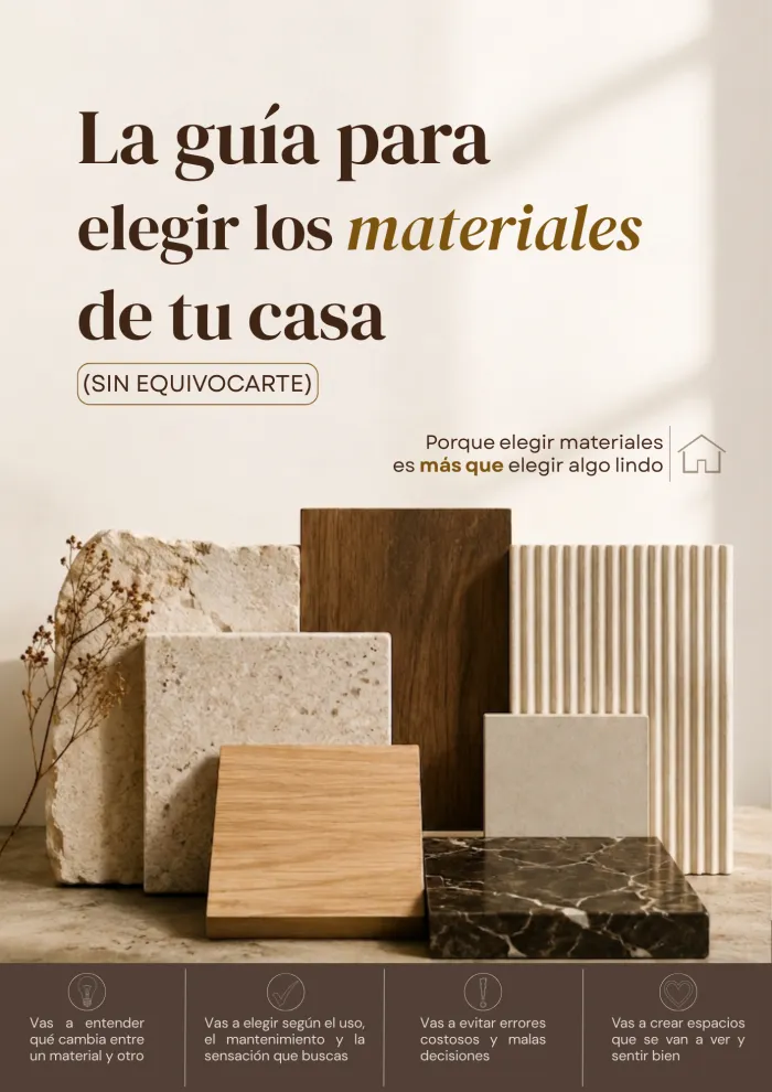Guía para elegir los materiales de tu casa