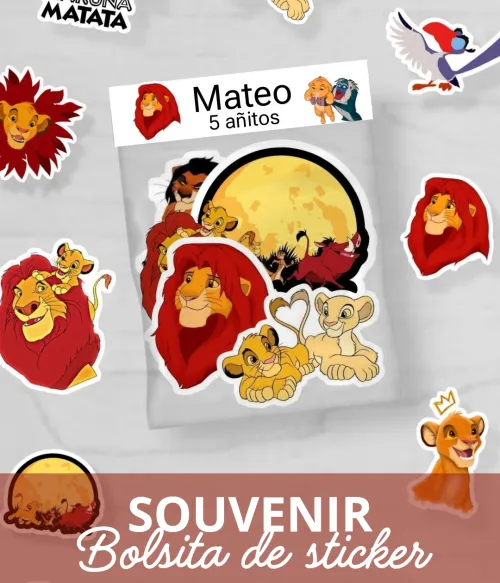 Souvenir de sticker