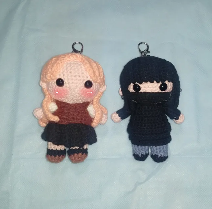 llaveros personalizados de chibis!