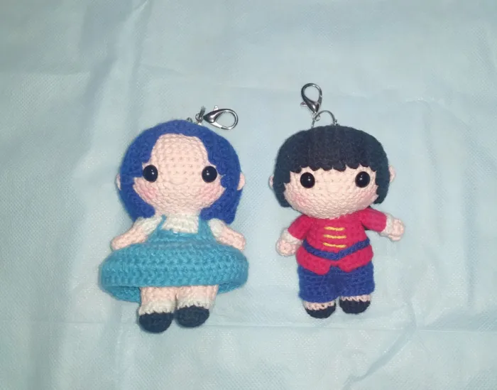 llaveros personalizados de chibis! 2