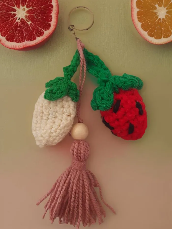 Llavero frutal 