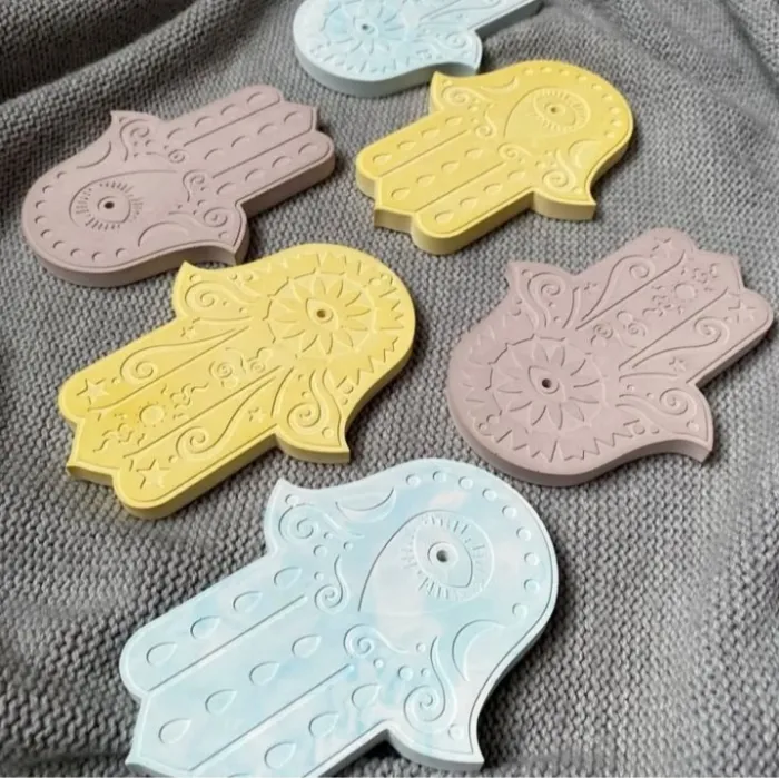 Porta sahumerio mano de fatima