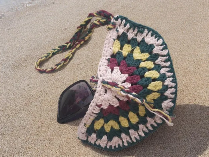 Porta lentes crochet