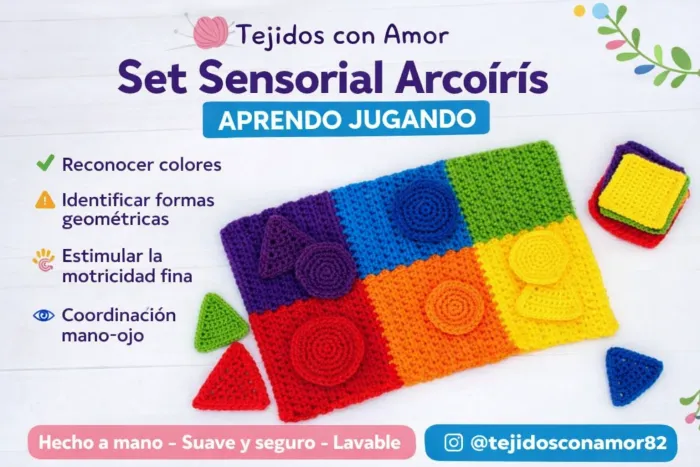 SET SENSORIAL ARCOIRIS (MONTESSORI)