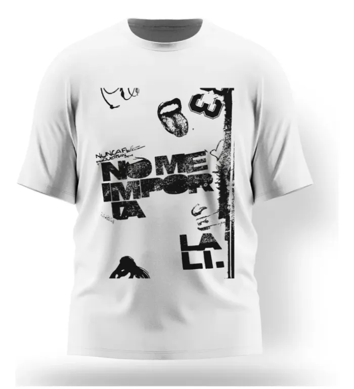 Remera Lali No Me Importa - Algodon Premium