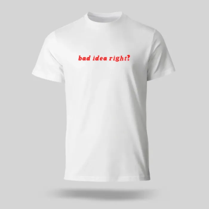 Remera Bad Idea Right? - Olivia Rodrigo