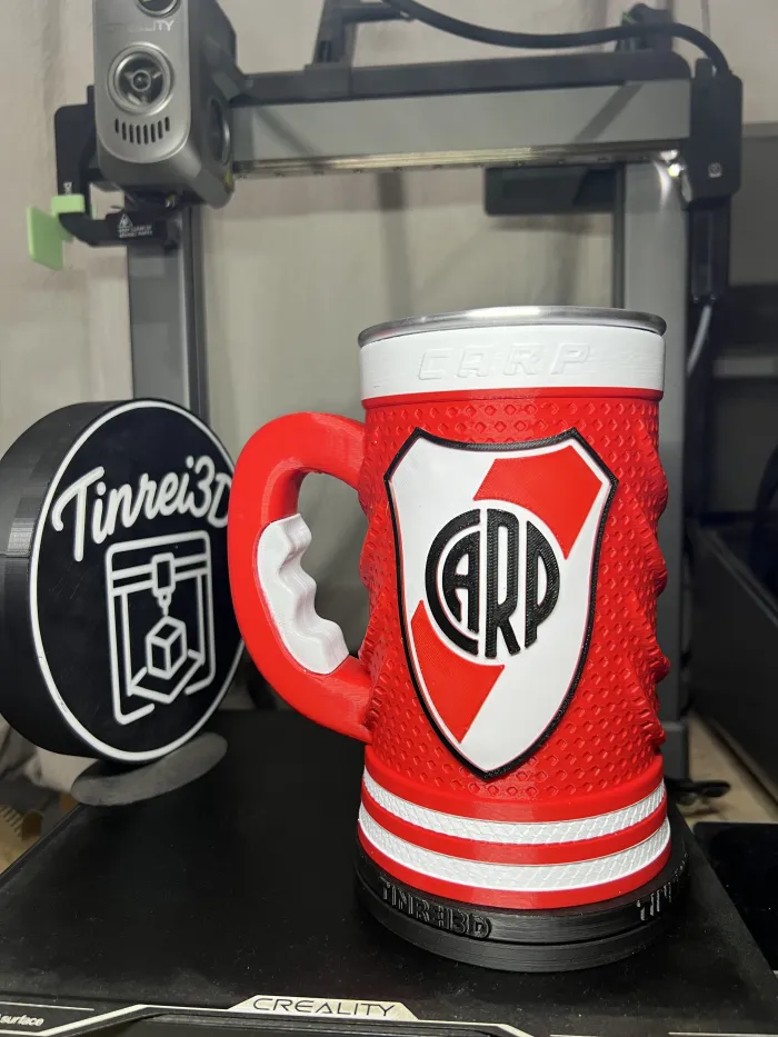 Chop tipo Camiseta River Plate 