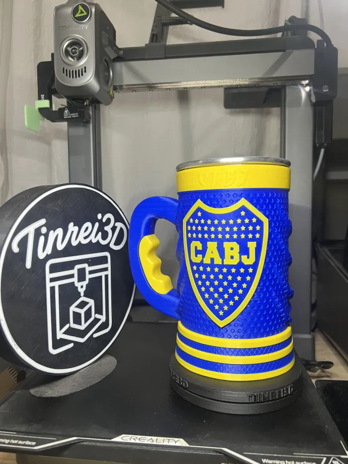 Chop tipo camiseta Boca juniors