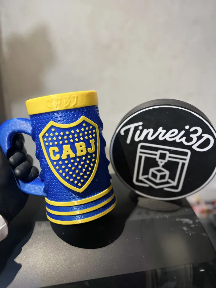 Chop Boca camiseta porque sera 1Lts