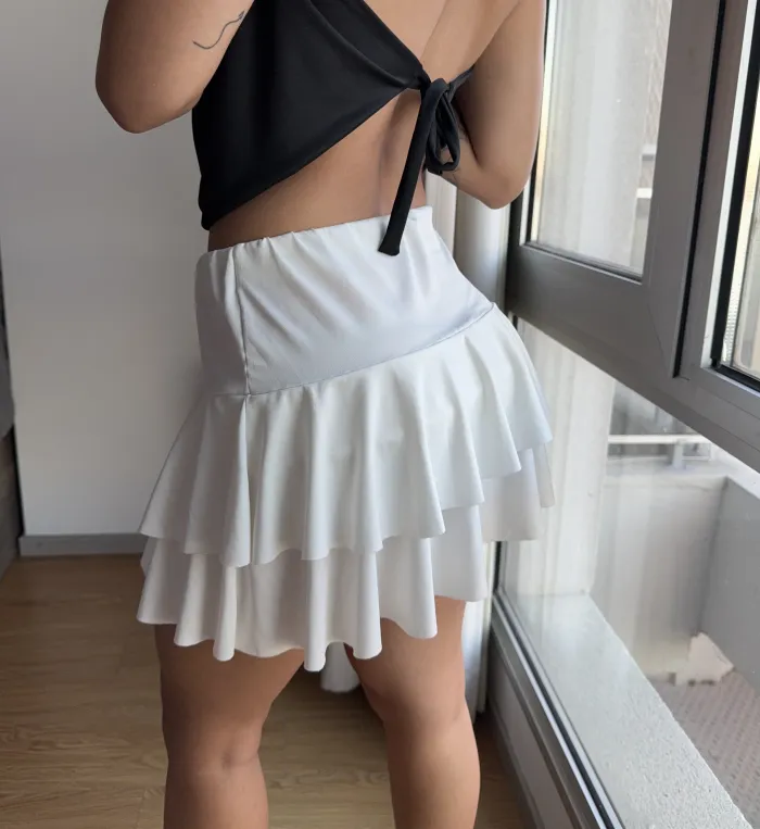 Pollera pluma 
