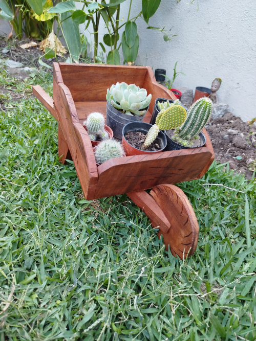 Carretilla de madera  2