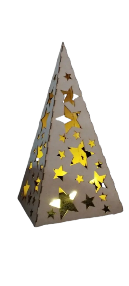 Pino Pirámide Estrellas