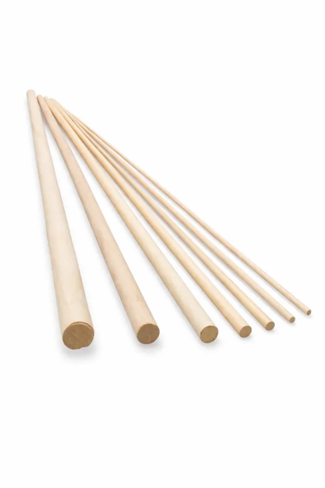 Varillas de Madera x5 unidades