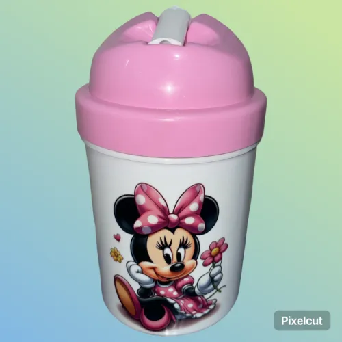 VASOS PARA NIÑOS CON SORBETE