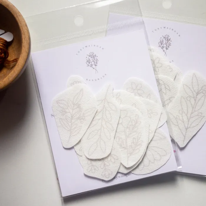 Set STICKERS FLORES SILVESTRES Hidrosoluble S002 2
