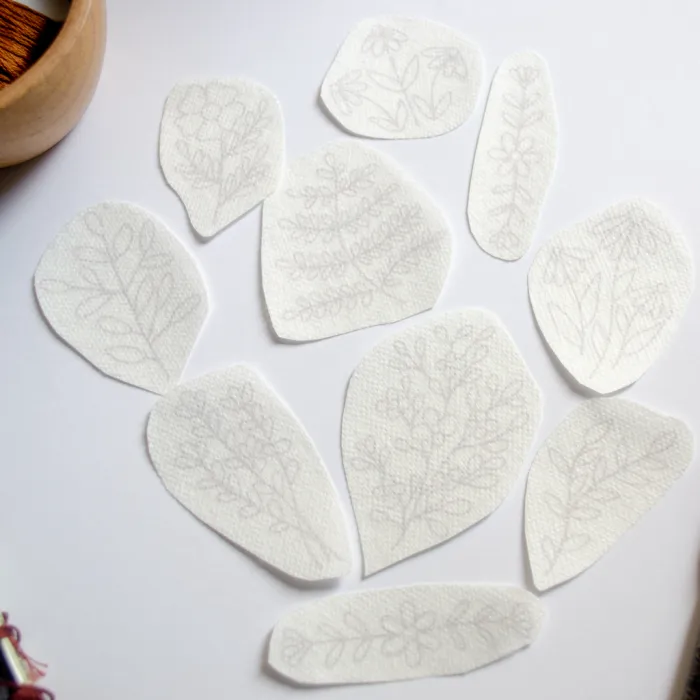 Set STICKERS FLORES SILVESTRES MINIMAL Hidrosolubles S003 2