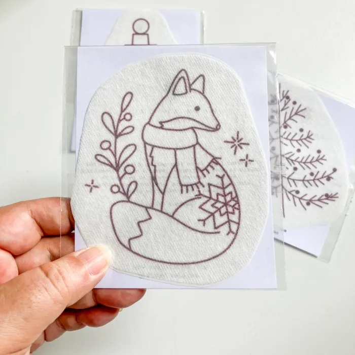 Set x3 STICKERS HIDROSOLUBLES Navideños S061