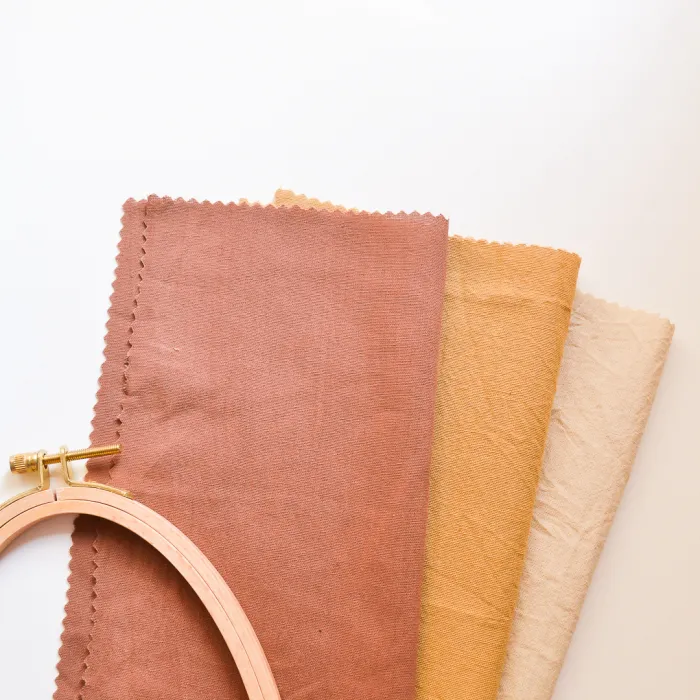 Pack De Telas Tusor Para Bordar Tierra (004M) 2