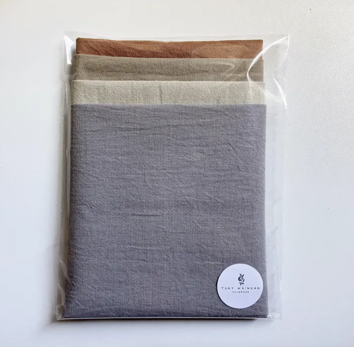 Pack De Telas Tusor Para Bordar Piedra (006)