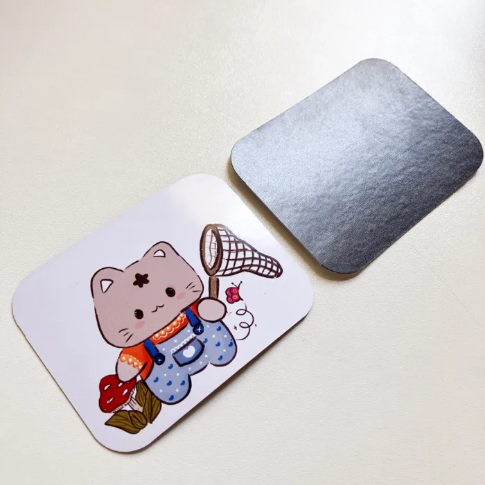 Iman Kawaii ilustrado y hecho a mano (IMAN002) 2