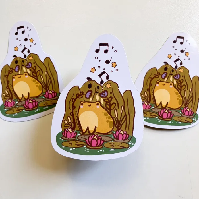 Iman Kawaii ilustrado y hecho a mano (IMAN003)